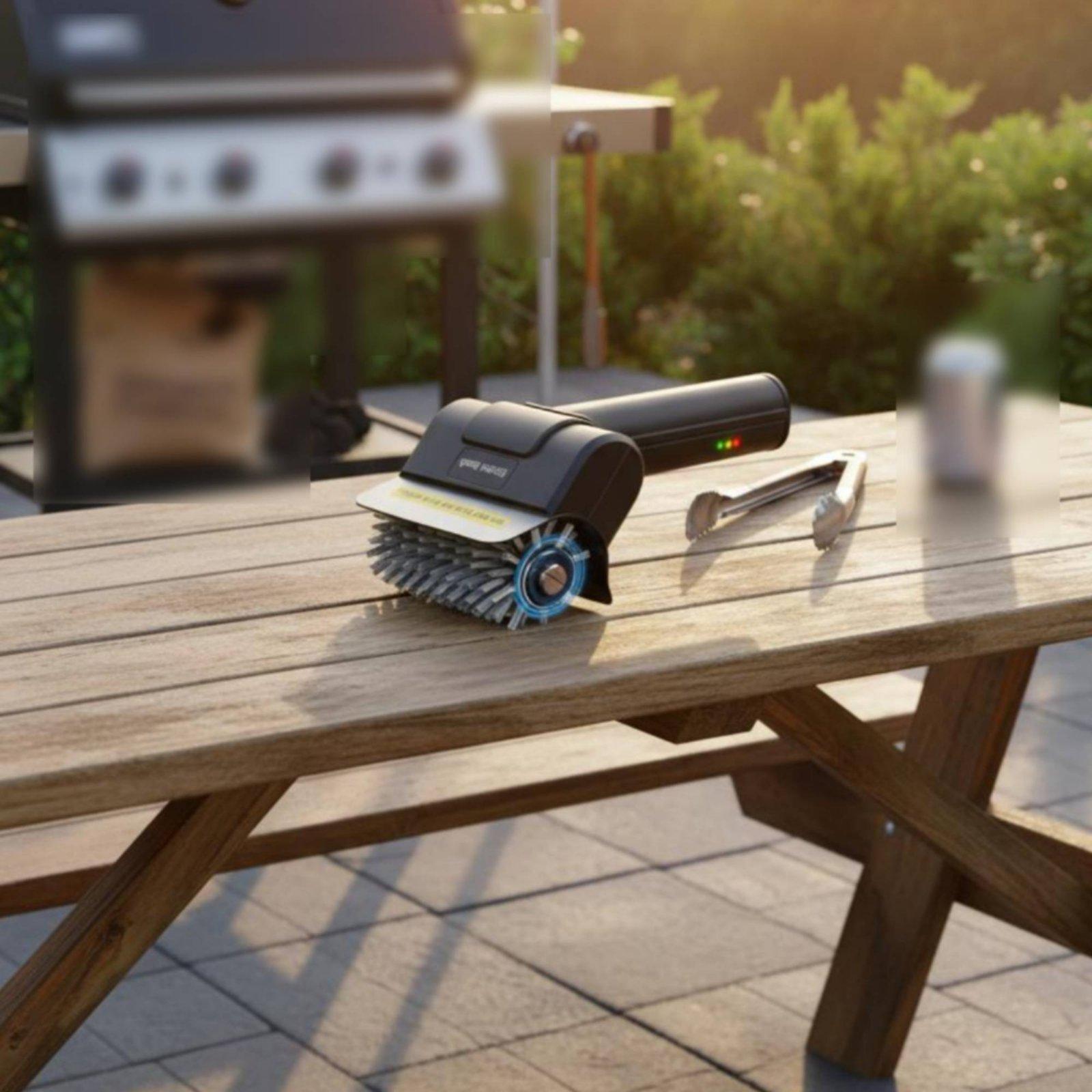 Camping Cooking Device - Electric Grill Brush USB-Charged Grill Cleaning