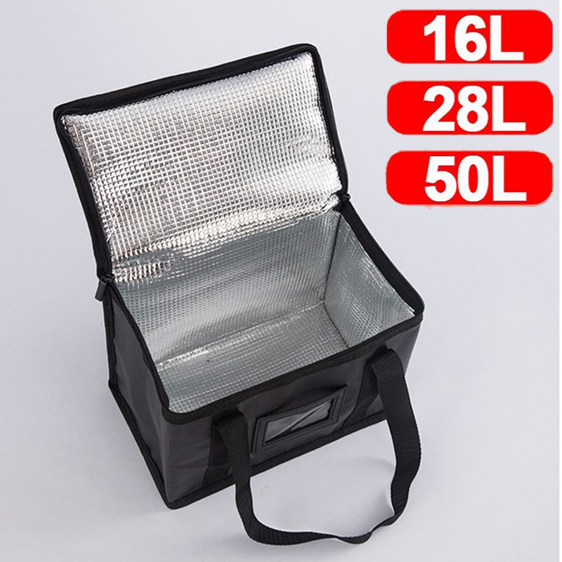 1pc Large Insulated Picnic Bag - Camping Cooking Food ulasan dan harga