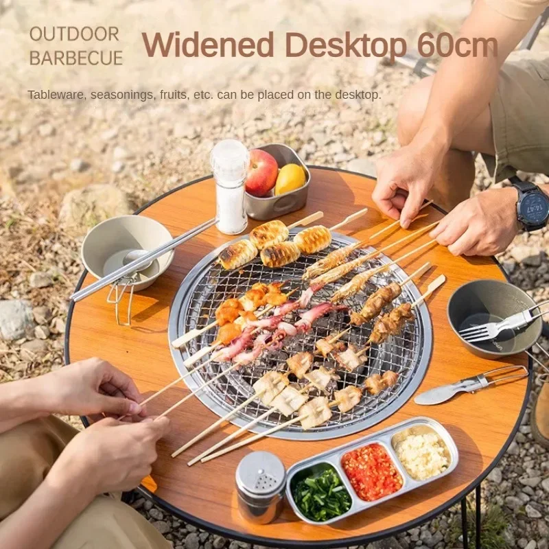 Portable Outdoor Barbecue Fold - Camping Cooking Burner ulasan dan harga