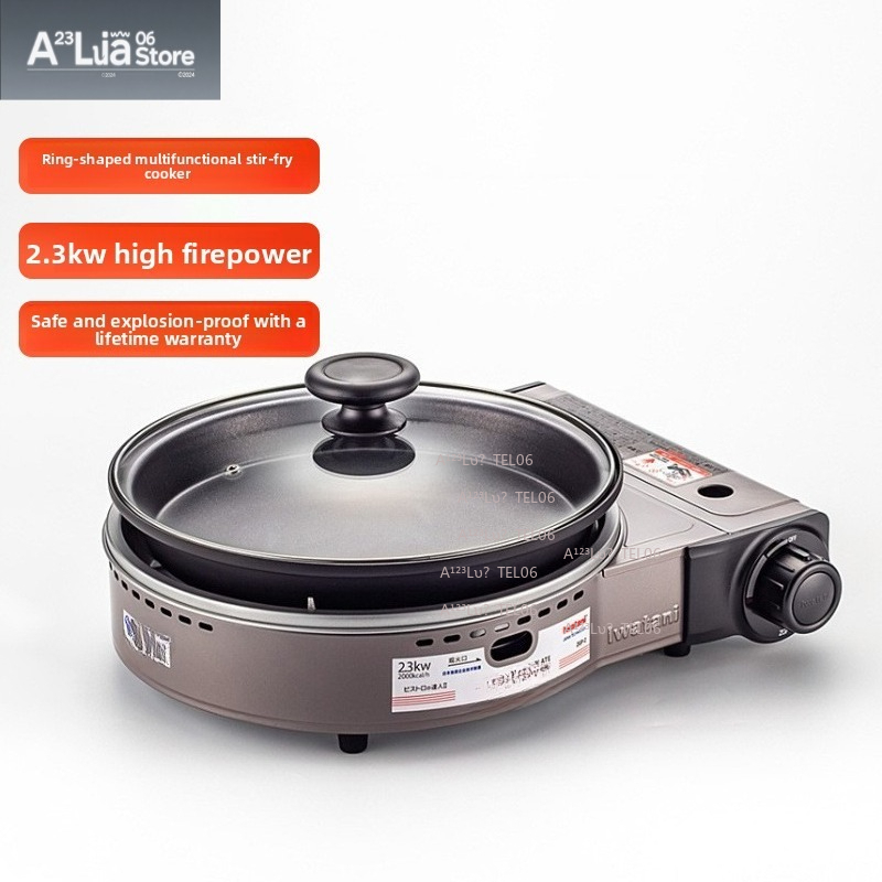 Portable Windproof Gas Stove B - Camping Cooking Burner ulasan dan harga