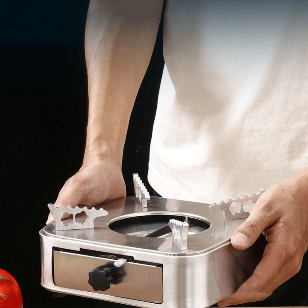 Portable Square Stainless Stee - Camping Cooking Burner ulasan dan harga