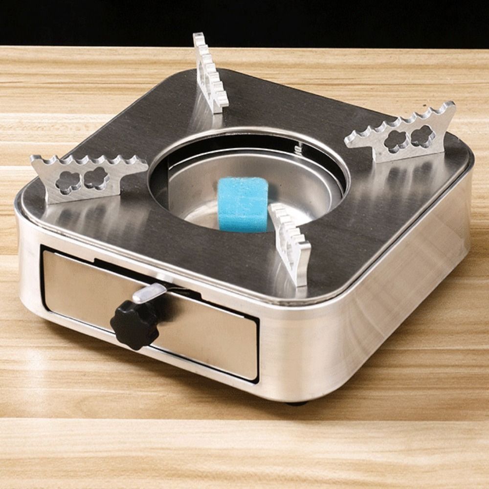 Portable Square Stainless Stee - Camping Cooking Burner ulasan dan harga