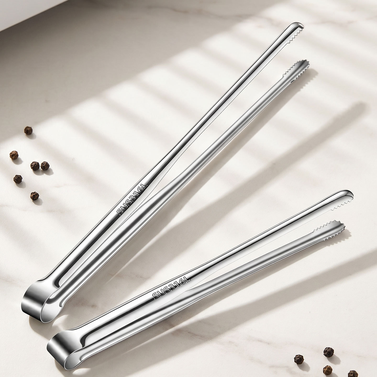 Grill Tongs Meat Culinary Nipp - Camping Cooking Device ulasan dan harga