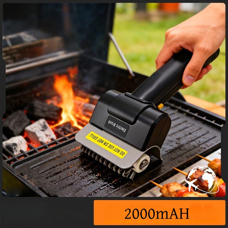 JUSTINLAU Electric Grill Brush - Camping Cooking Device ulasan dan harga
