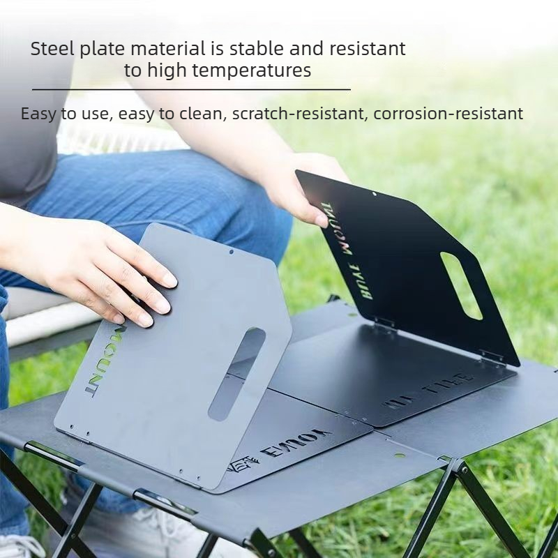Camping Stove Windshield 4 Fol - Camping Cooking Device ulasan dan harga