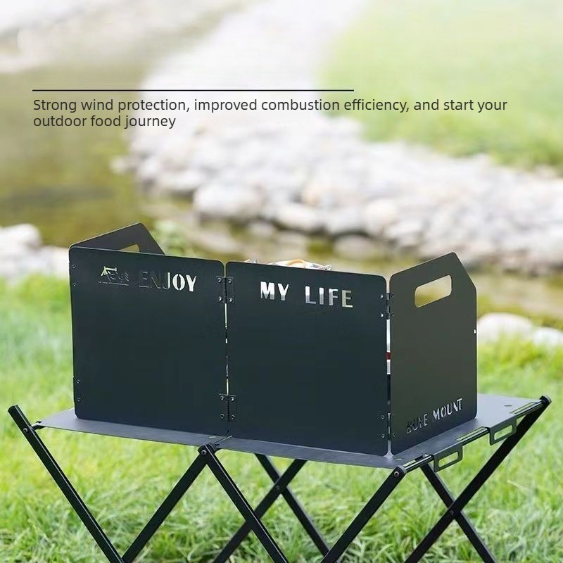 Camping Stove Windshield 4 Fol - Camping Cooking Device ulasan dan harga