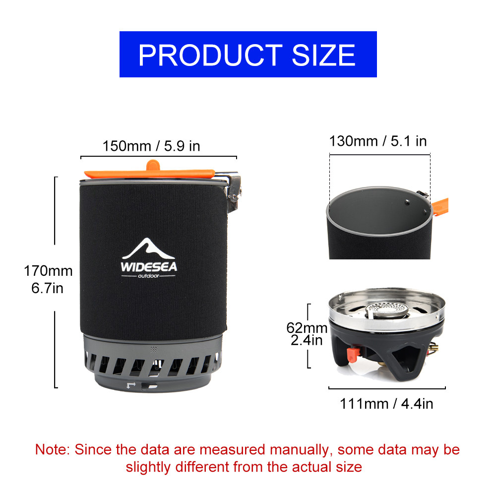 Widesea Camping Cooking System - Camping Cooking Burner ulasan dan harga