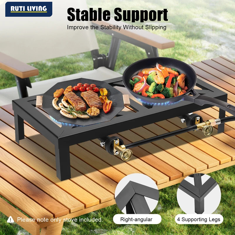 Portable 1/2 Burner Outdoor Ga - Camping Cooking Burner ulasan dan harga