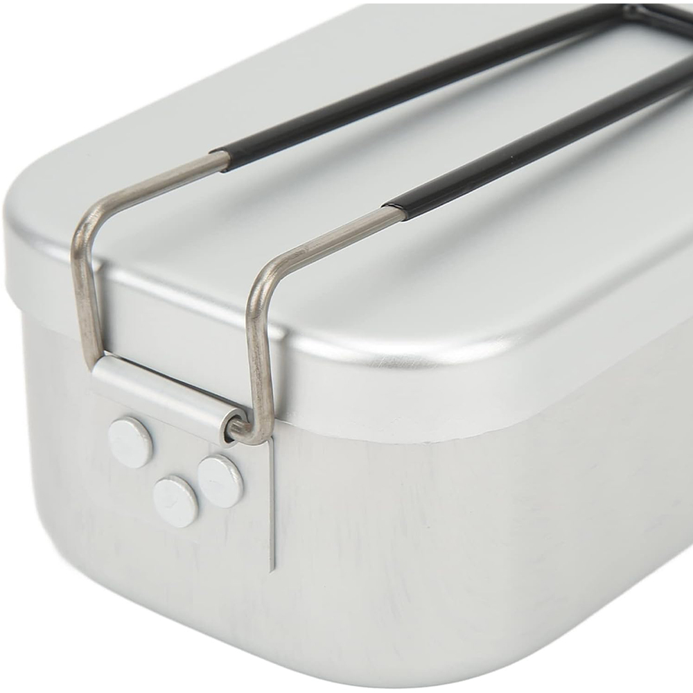 800ML Aluminum Lunch Boxes Out - Camping Cooking Food ulasan dan harga