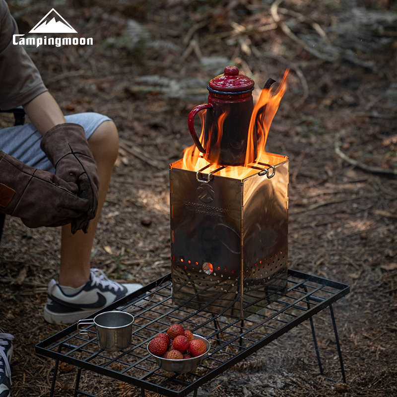 MT-18 CAMPINGMOON Foldable Por - Camping Cooking Burner ulasan dan harga