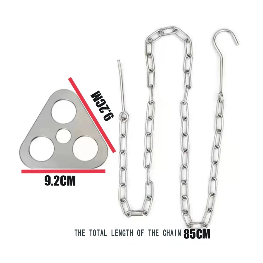 Stainless Steel Portable Campi - Camping Cooking Tripod ulasan dan harga