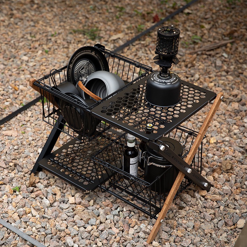 Portable Folding Camping Table - Camping Cooking Equipment ulasan dan harga