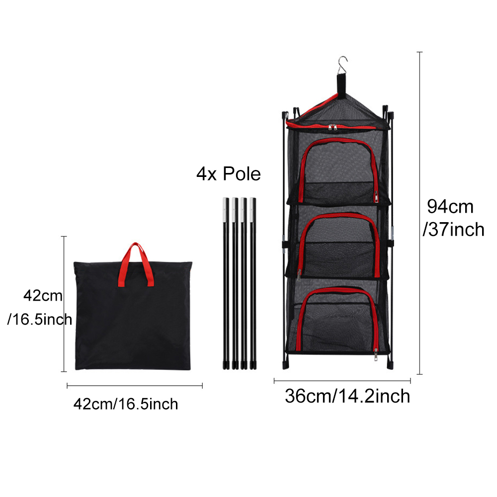 Camping Storage Drying Net 3 L - Camping Cooking Equipment ulasan dan harga