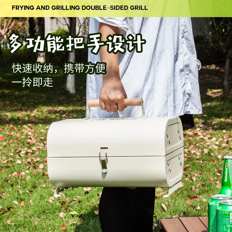 Barbecue Oven Household Grill  - Camping Cooking Device ulasan dan harga