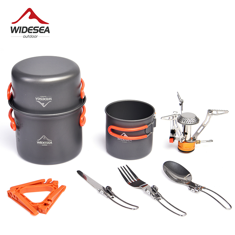 Widesea Camping Cookware Set O - Camping Cooking Burner ulasan dan harga