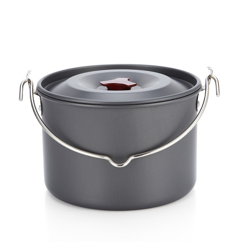 4L Camping Hanging Pots Campin - Camping Cooking Tripod ulasan dan harga