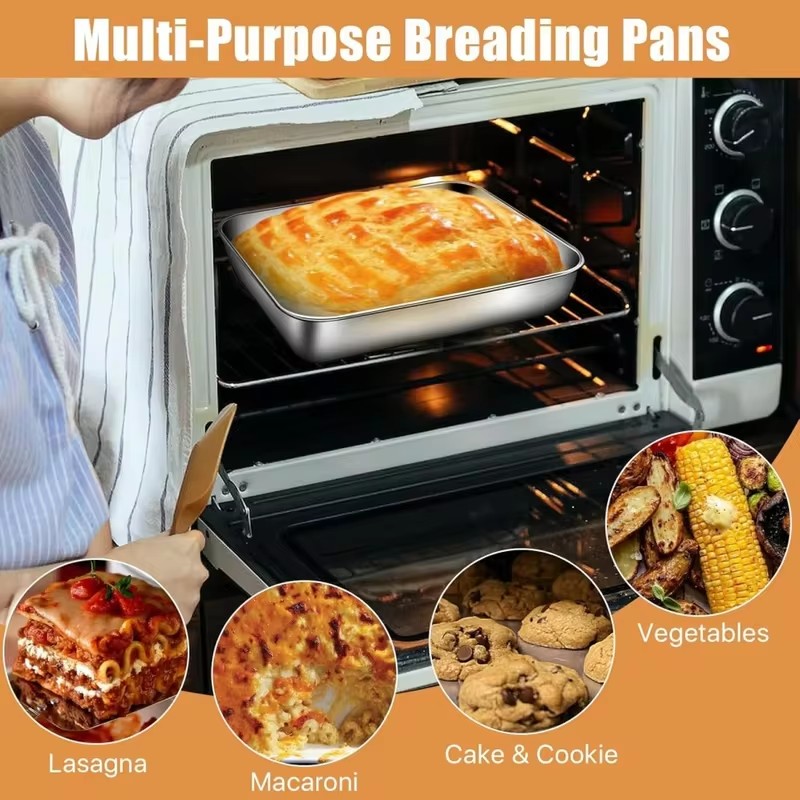 3-Piece Stainless Steel Food S - Camping Cooking Food ulasan dan harga