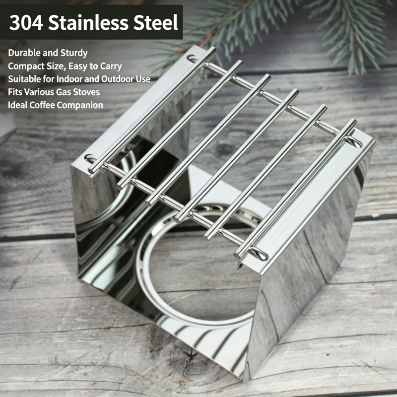 Stainless Steel Square Coffee  - Camping Cooking Equipment ulasan dan harga