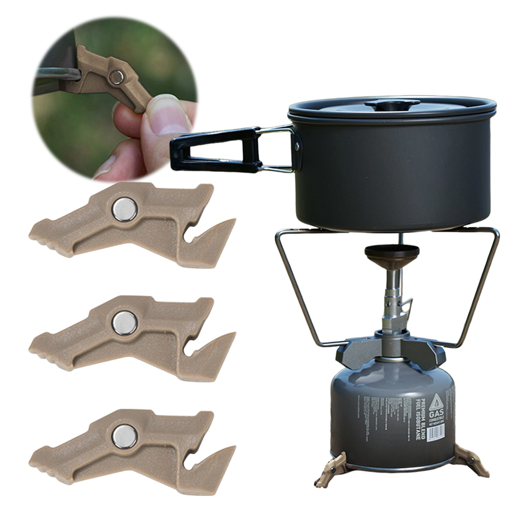 Magnetic Tripod Gas Tank Brack - Camping Cooking Tripod ulasan dan harga