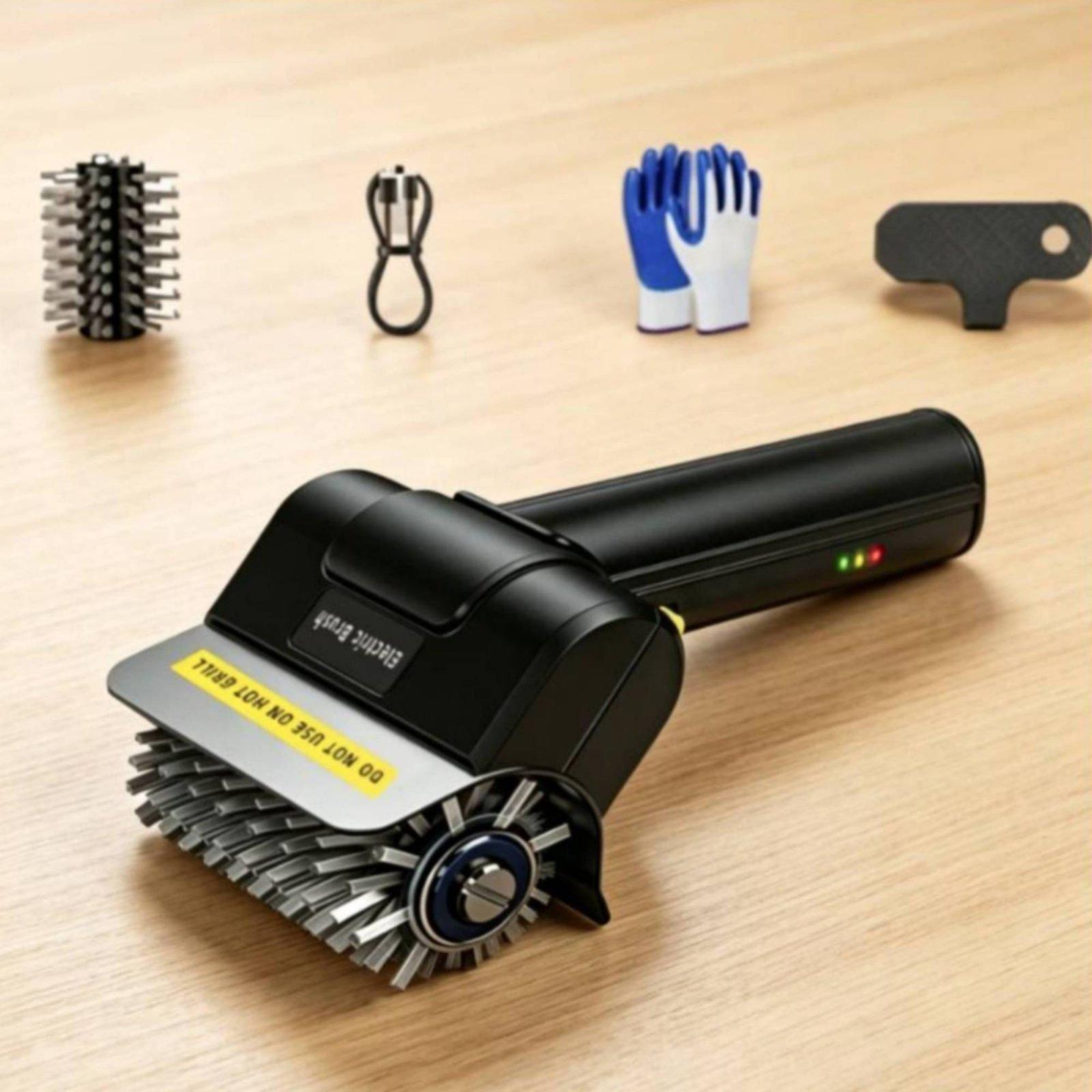 Electric Grill Brush USB-Charg - Camping Cooking Device ulasan dan harga