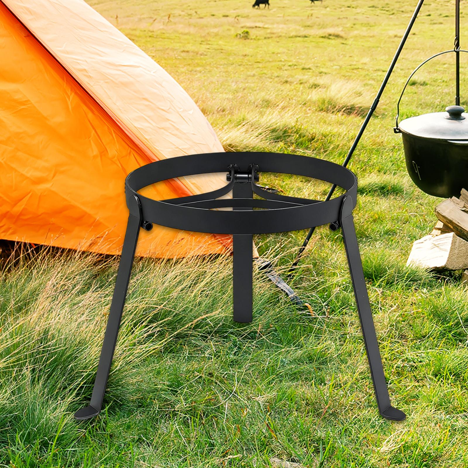 Foldable Cooking Campfire Trip - Camping Cooking Tripod ulasan dan harga