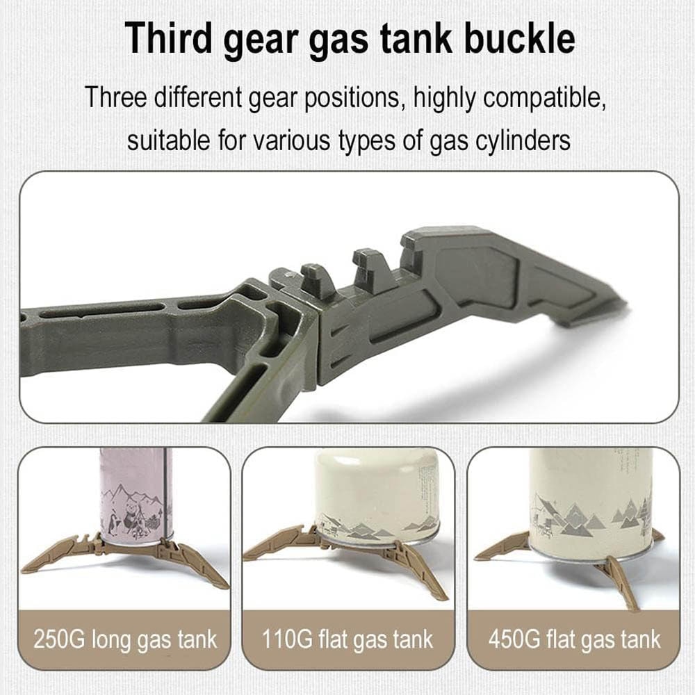 Gas Tank Bracket Foldable Fuel - Camping Cooking Tripod ulasan dan harga