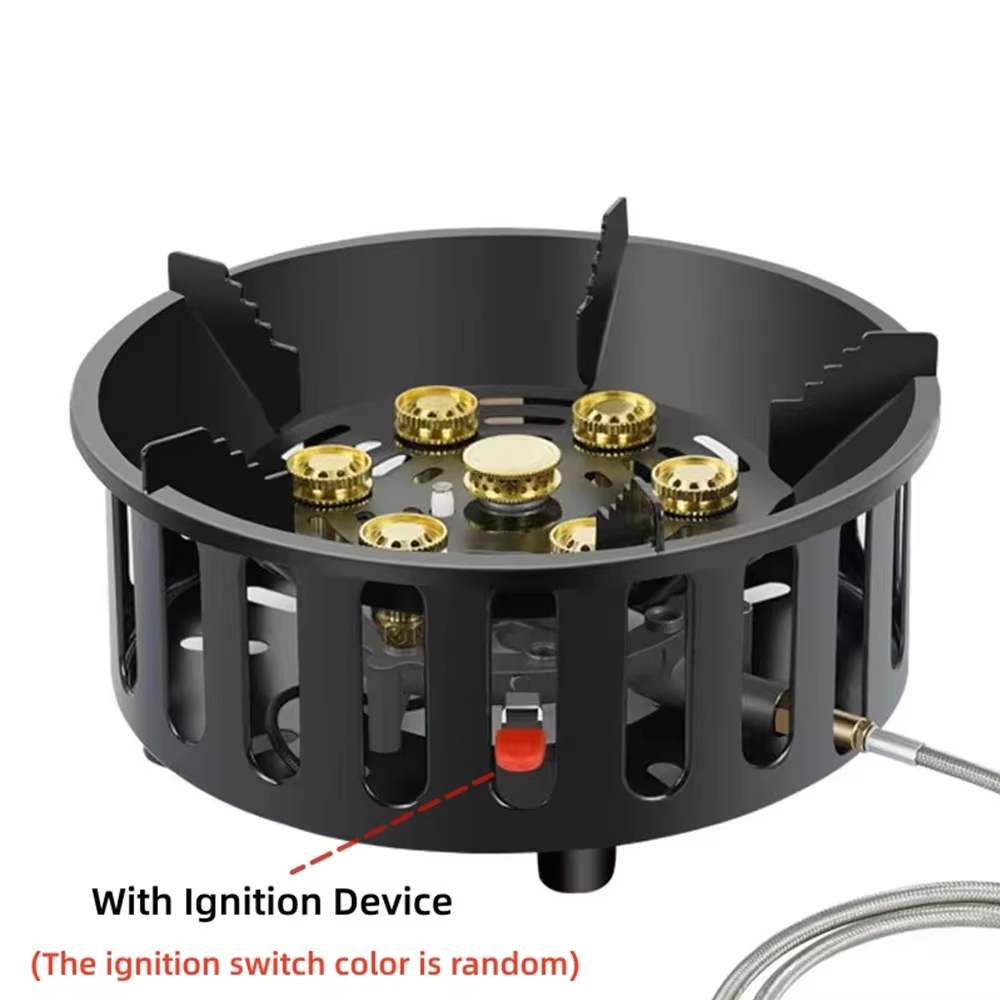 21000W 7-Core Camping Stove Hi - Camping Cooking Burner ulasan dan harga