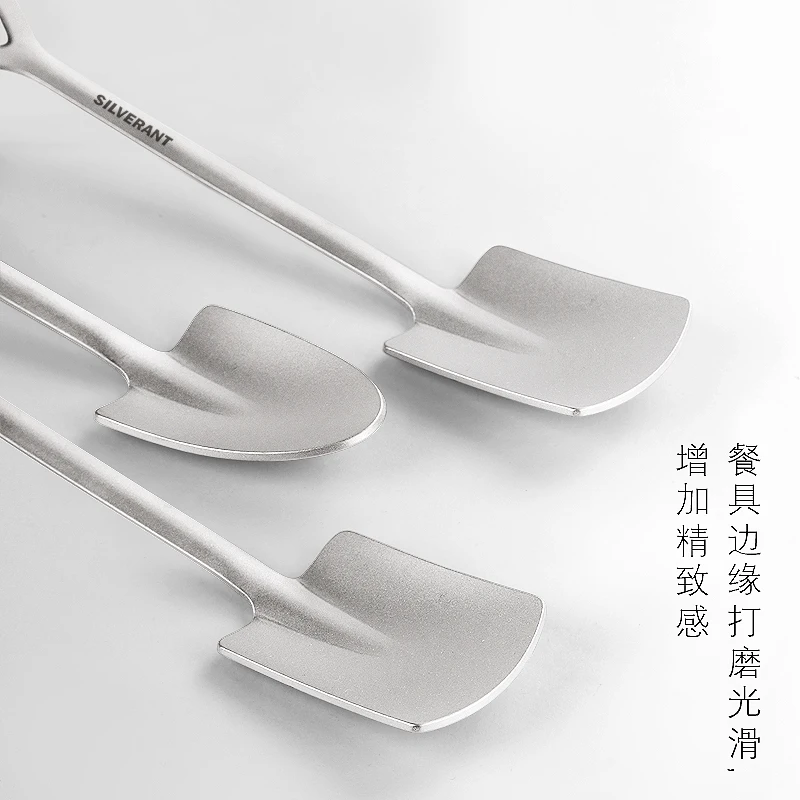 EDC Titanium Portable Shovel S - Camping Cooking Food ulasan dan harga